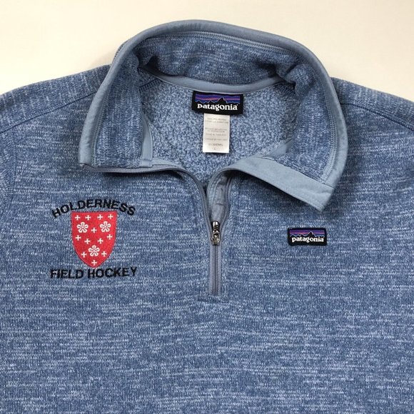 Patagonia Womens Better Sweater 1/4 Zip Holderness Field Hockey Fleece Top Large - Picture 2 of 11